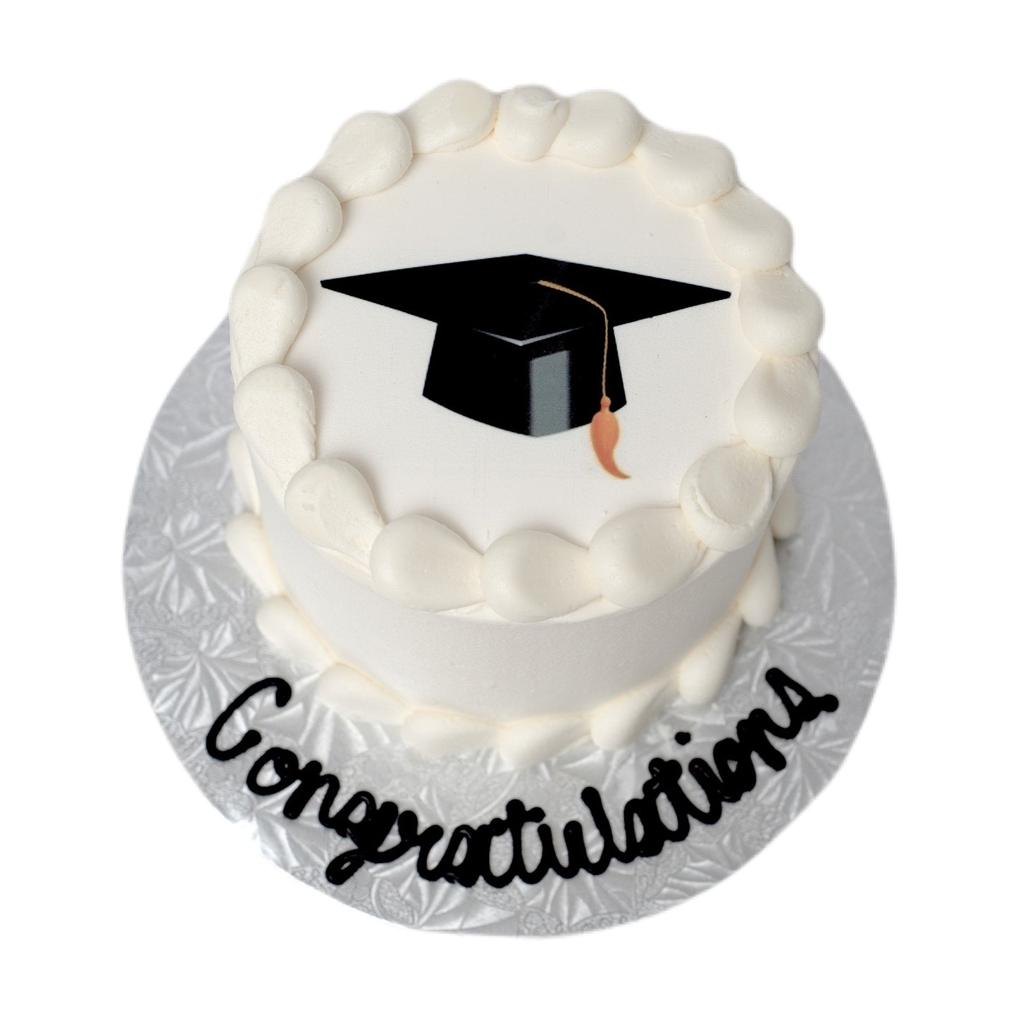 Graduation Cap Sugar Sheet Cake