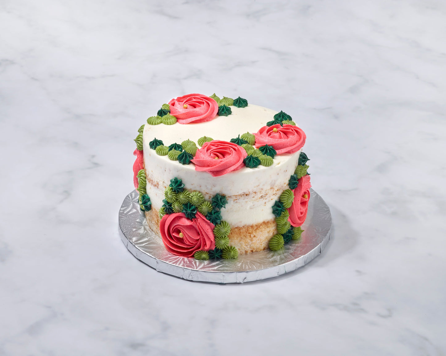 Boho Semi-Naked Cake