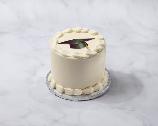Graduation Cap Sugar Sheet Cake