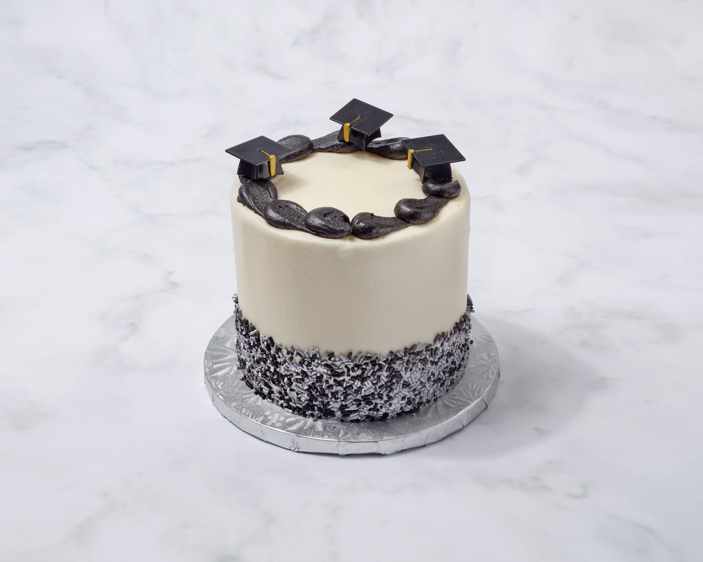 Grad 3 Mini Grad Cap Cake