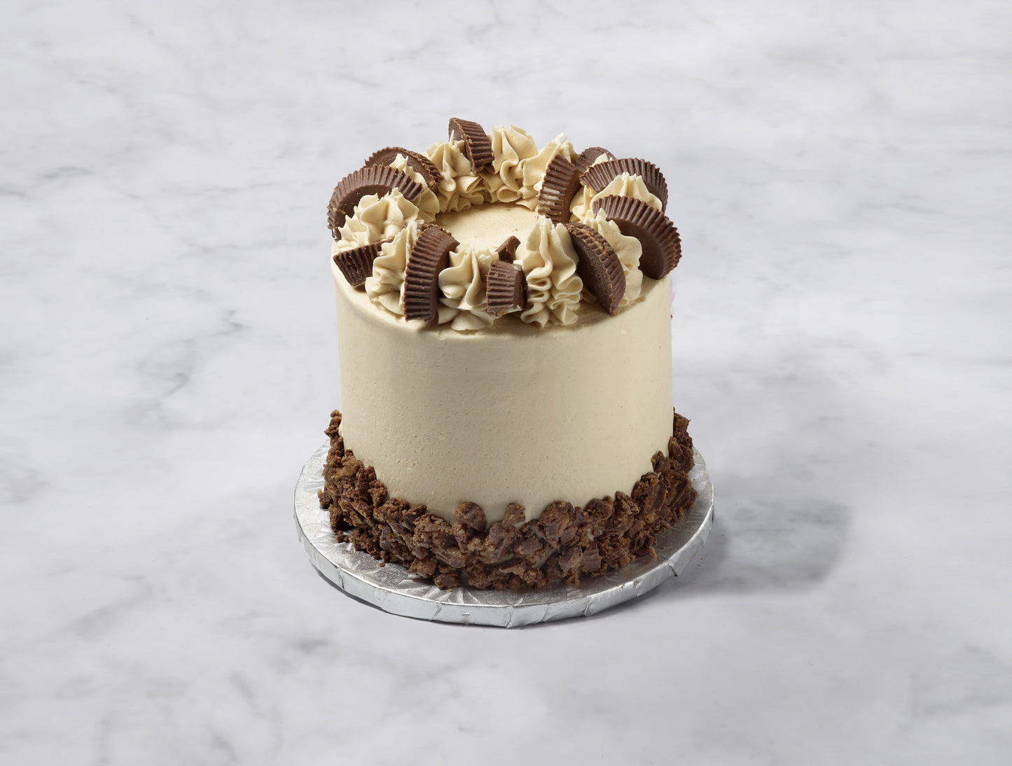 Reese's chocolate peanut butter cake