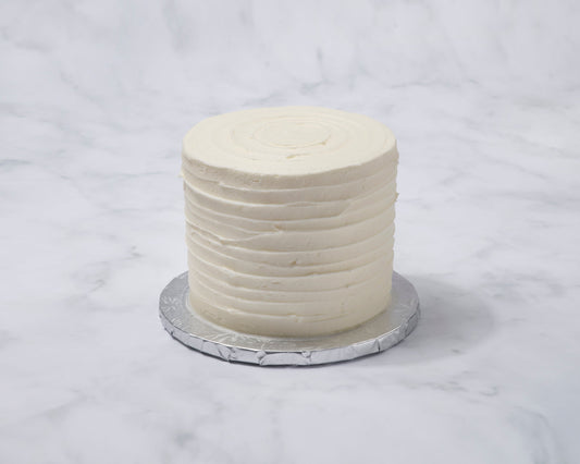 horizontal striped textured cake