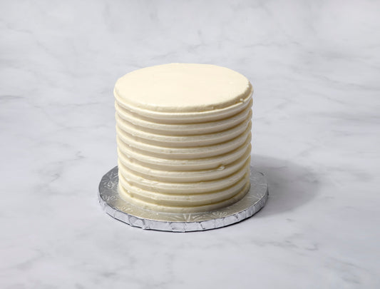 thin striped textured cake
