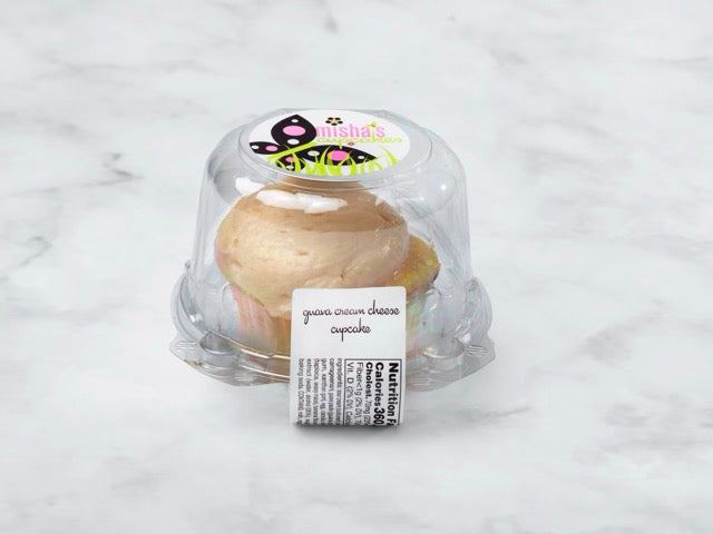 Individually packaged regular size cupcake