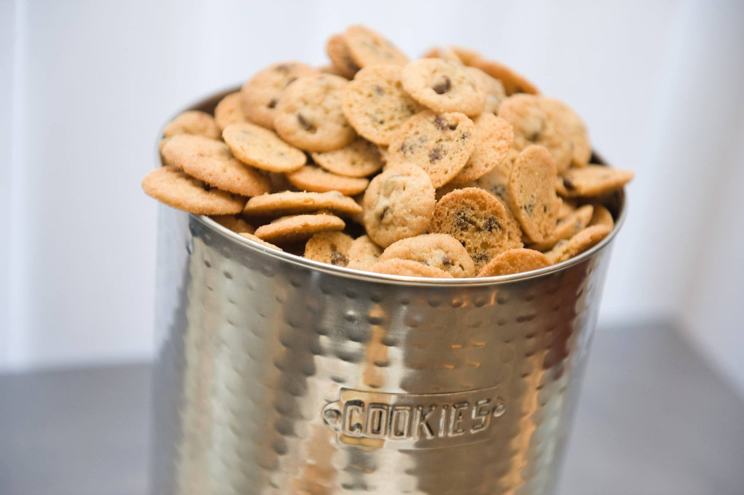 mini chocolate chip cookies
