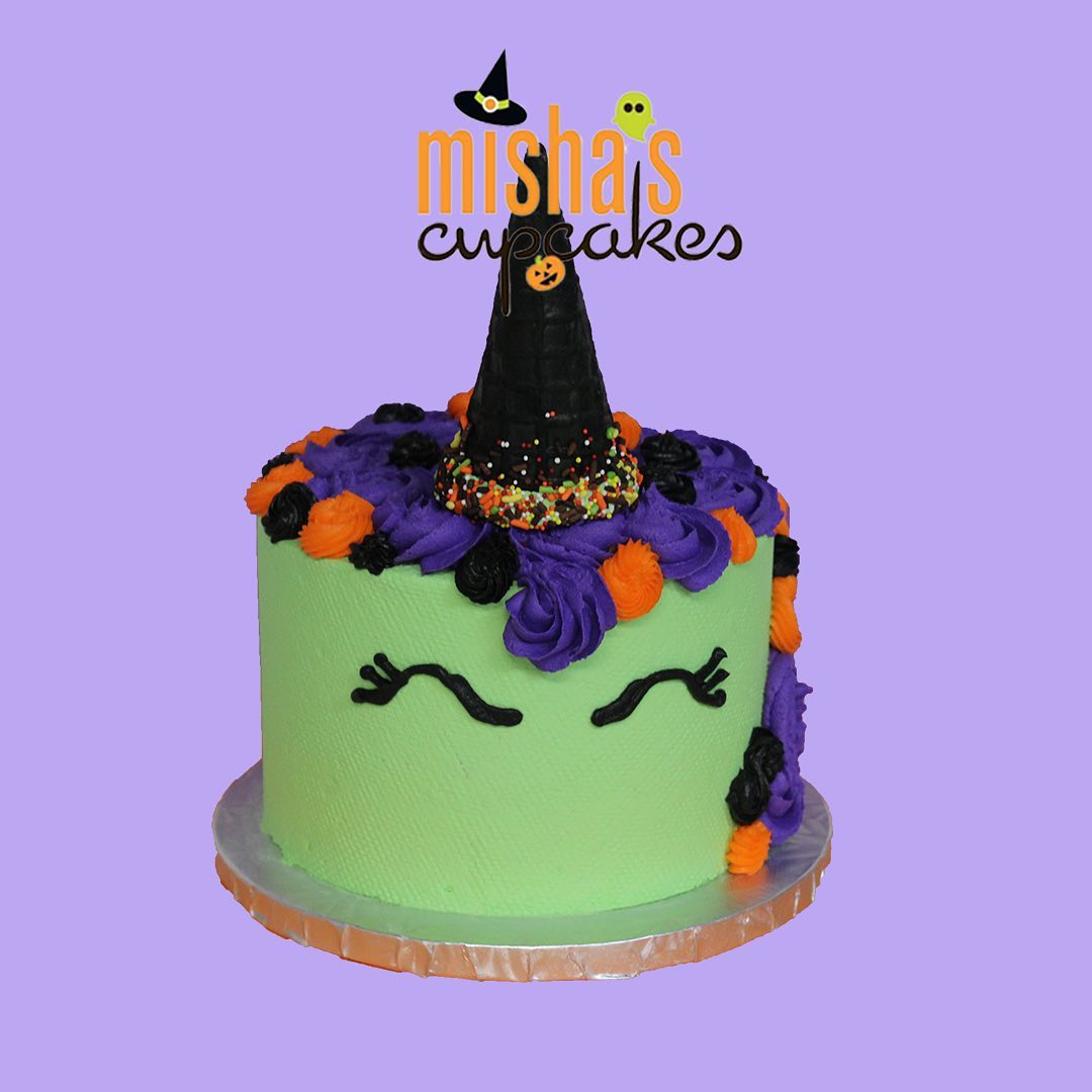 Glam Ghost Cake - Halloween Cake Delivery in Los Angeles